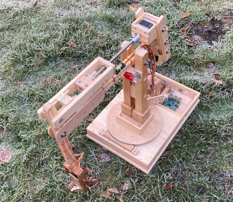 HaBuRoArm, Ein Roboter Arm aus Holz -2-