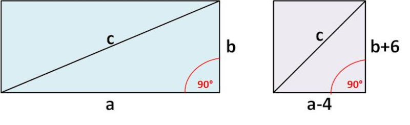 Mathematik Lösung Rechteck und Quadrat 1