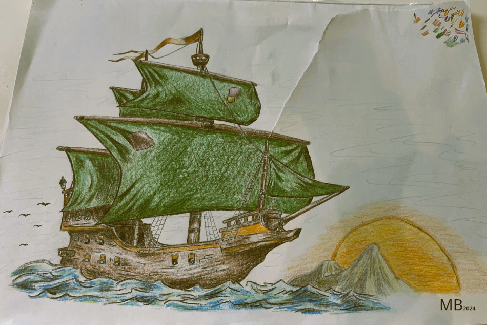 Segelschiff von Markus Busche